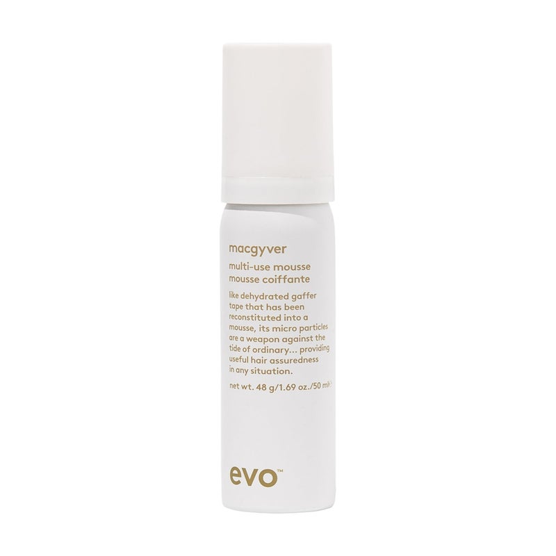 EVO Macgyver Multi-Use Mousse - Travel Size Multi Purpose Hair Styling Mousse To Create Volume, Separation & Texture - 6.8oz - Image 1